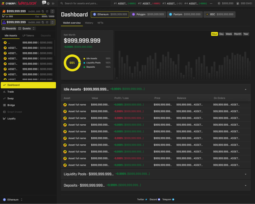 CyberFi - <br>DeFi платформа